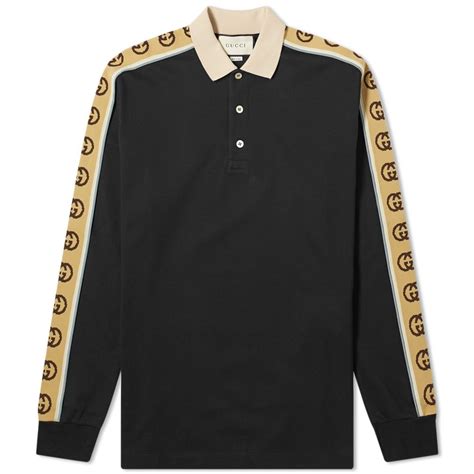 gucci long sleeve polo shirts